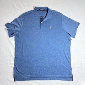 NWT U.S. Polo Assn. Luxury Feel Collared Polo Shirt Men’s Size: XL Blue